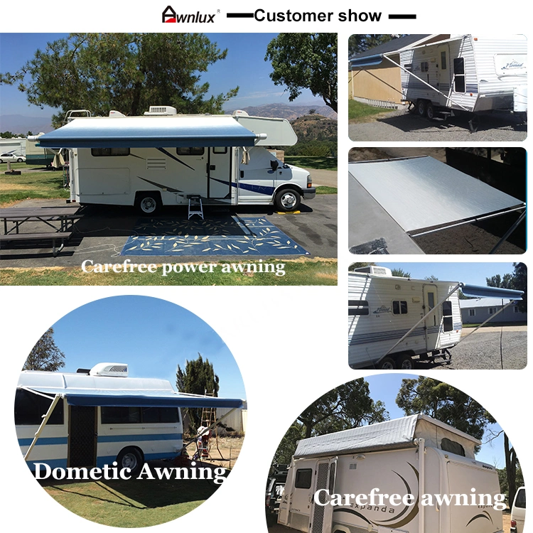 RV Camper Caravan Trailer Awning Fabric for Replace