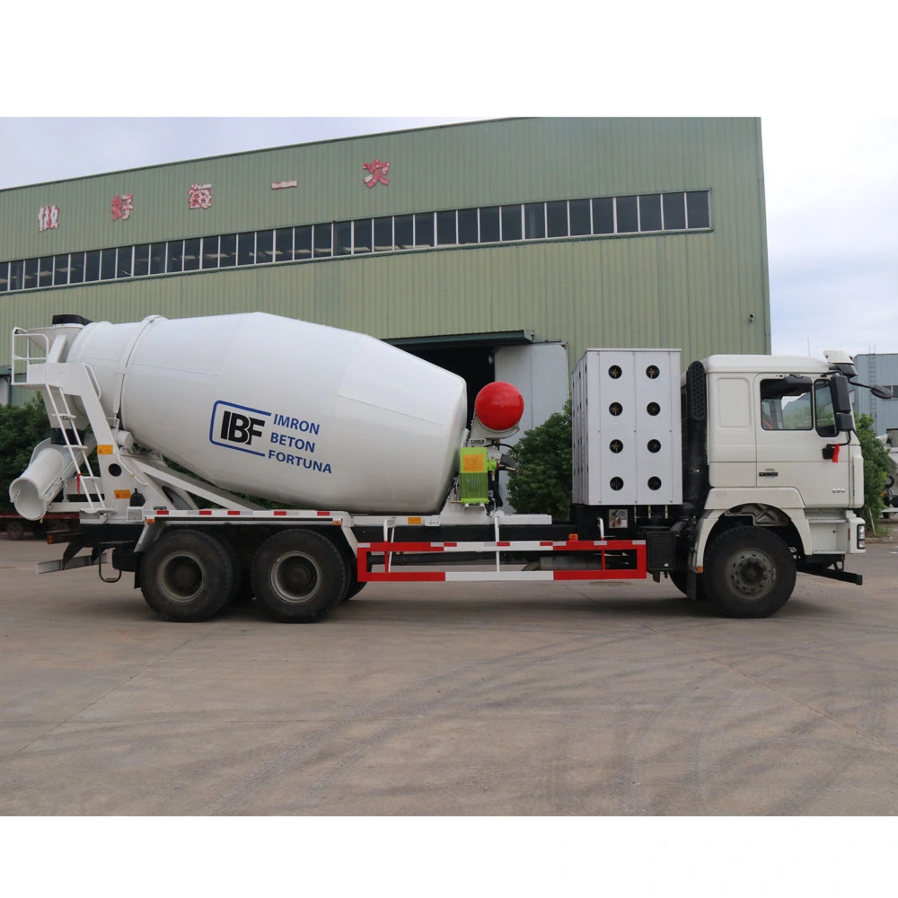 Construction Equipment Shacman F3000 LNG Type 6X4 8X4 Concrete Mixer Truck for Sale