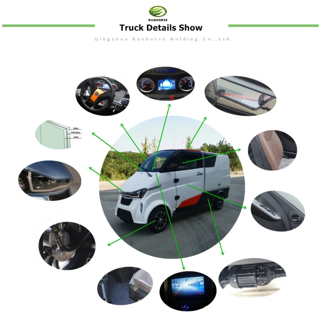 Long Range Cooling System Electric Transport Vehicle