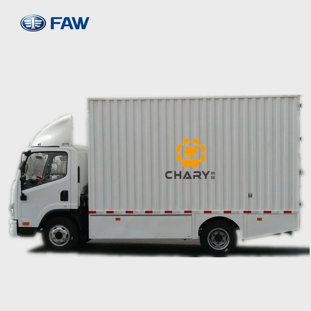 Chinese Hot Sales EV Truck FAW 5t Cargo Van Electric Truck