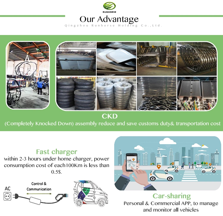 Long Range Cooling System Electric Transport Vehicle