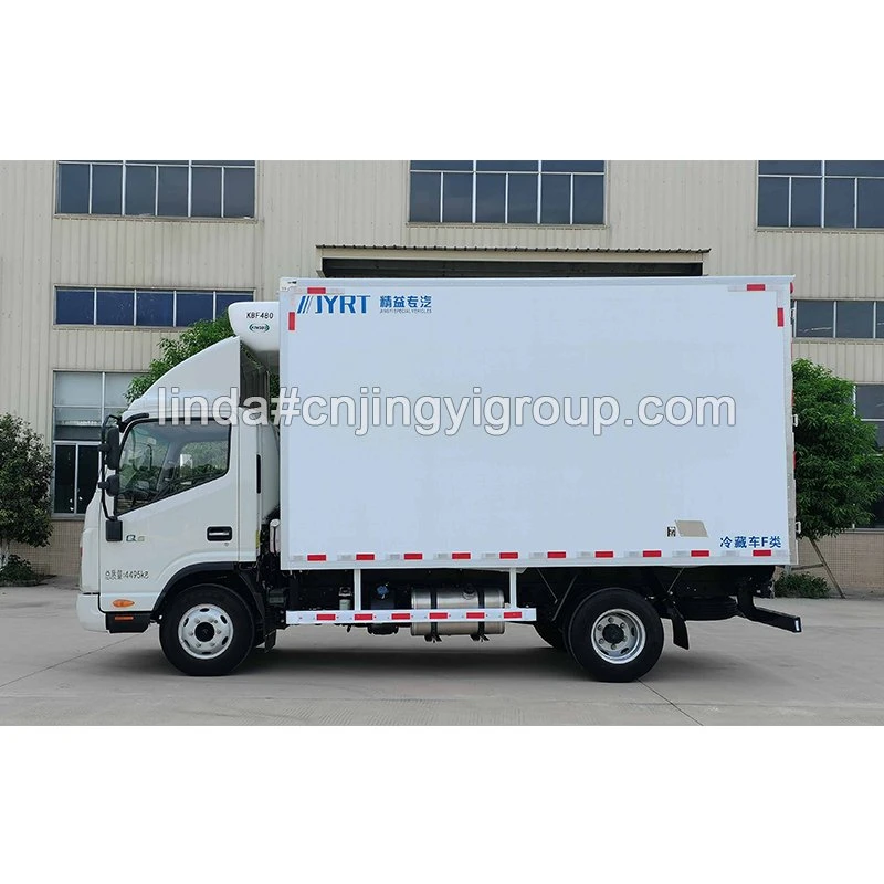 Meat Seafood Vegetable Transport Food Truck Refrigerated Vehicle for Sale