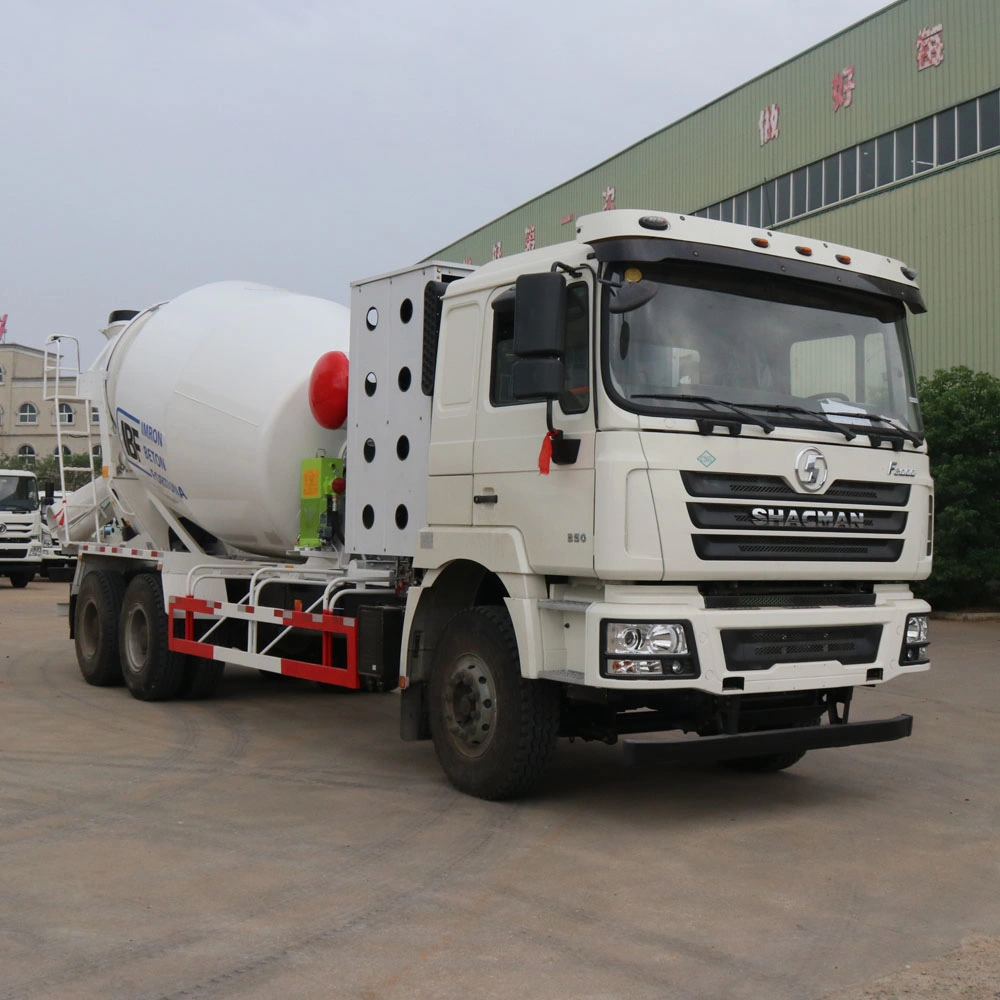 Construction Equipment Shacman F3000 LNG Type 6X4 8X4 Concrete Mixer Truck for Sale