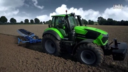 Deutz-Fahr 트랙터 4WD Rops 디젤 엔진 농업용 트랙터