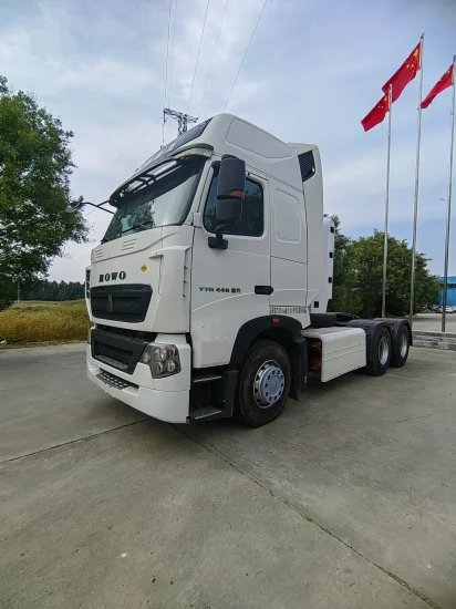 국내 HOWO T7h CNG 트랙터 430 HP, 고품질 트랙터, 저렴한 가격, 6*4 트럭, 우즈베키스탄에서 판매