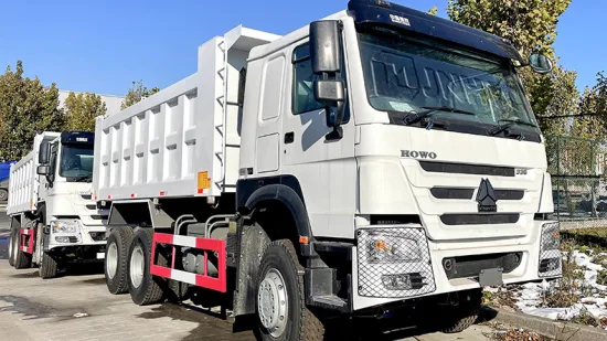 새로운 Sinotruck HOWO 10 휠 트랙터 트럭 트레일러 헤드 6X4 화물 트럭 336HP 371HP 420HP 20ton 60ton 덤프 트럭 티퍼 HOWO 트럭 가격