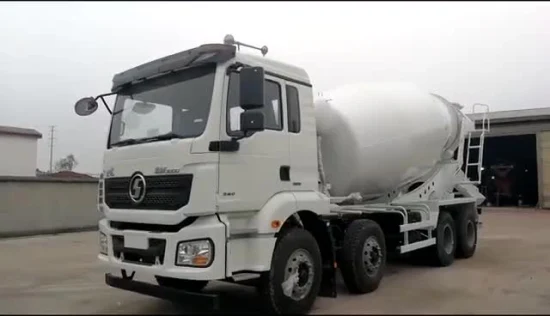 도매 6X4 340HP 8m3 ​​콘크리트 믹서 트럭, Hino Shacman Dongfeng 6m3 8m3 9m3 10m3 12m3 18m3 콘크리트 믹서 트럭 판매